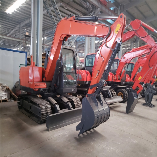 挖掘机调整结构范围