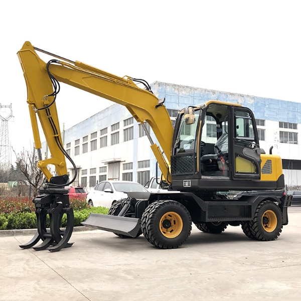 抓木机现在都会有专门配合的毛细丝固定支架